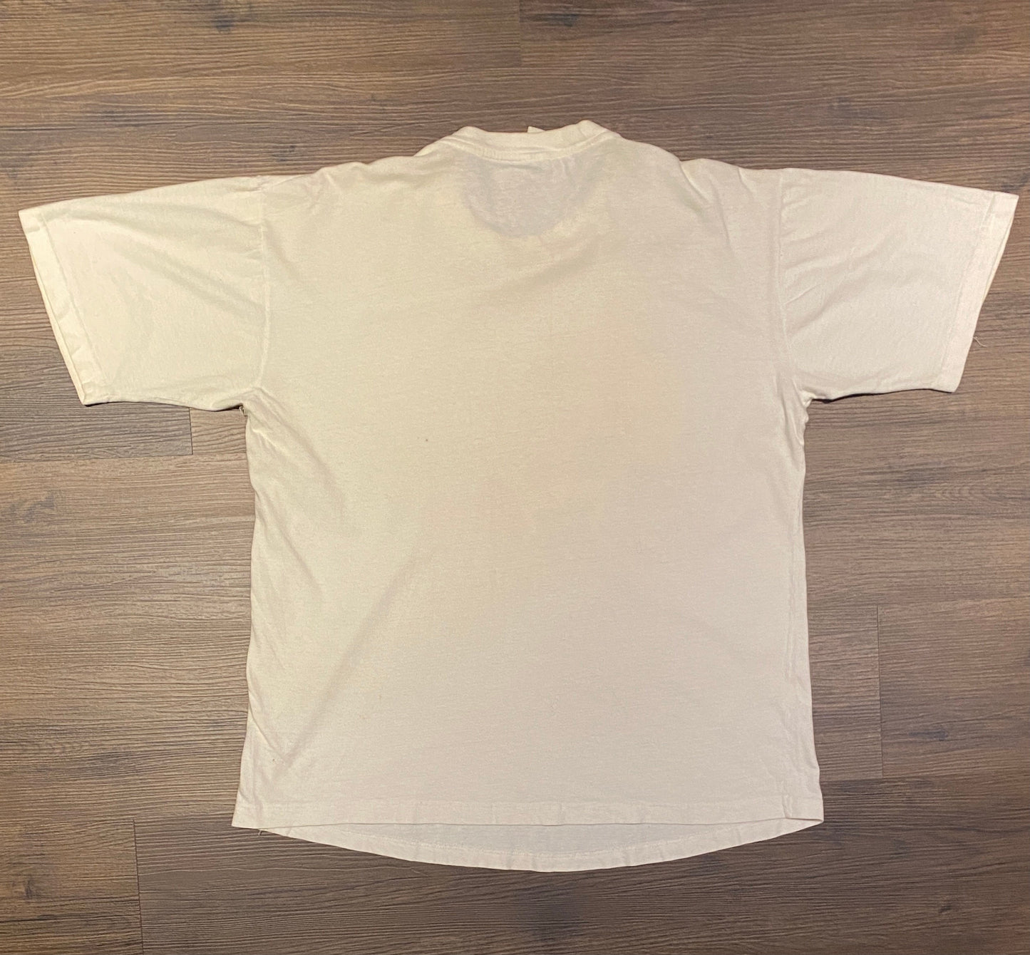 Where Moose Really Go When You're Hunting Graphic Tee | Size Large | Vintage 1990s Funny Hunting White T-Shirt |