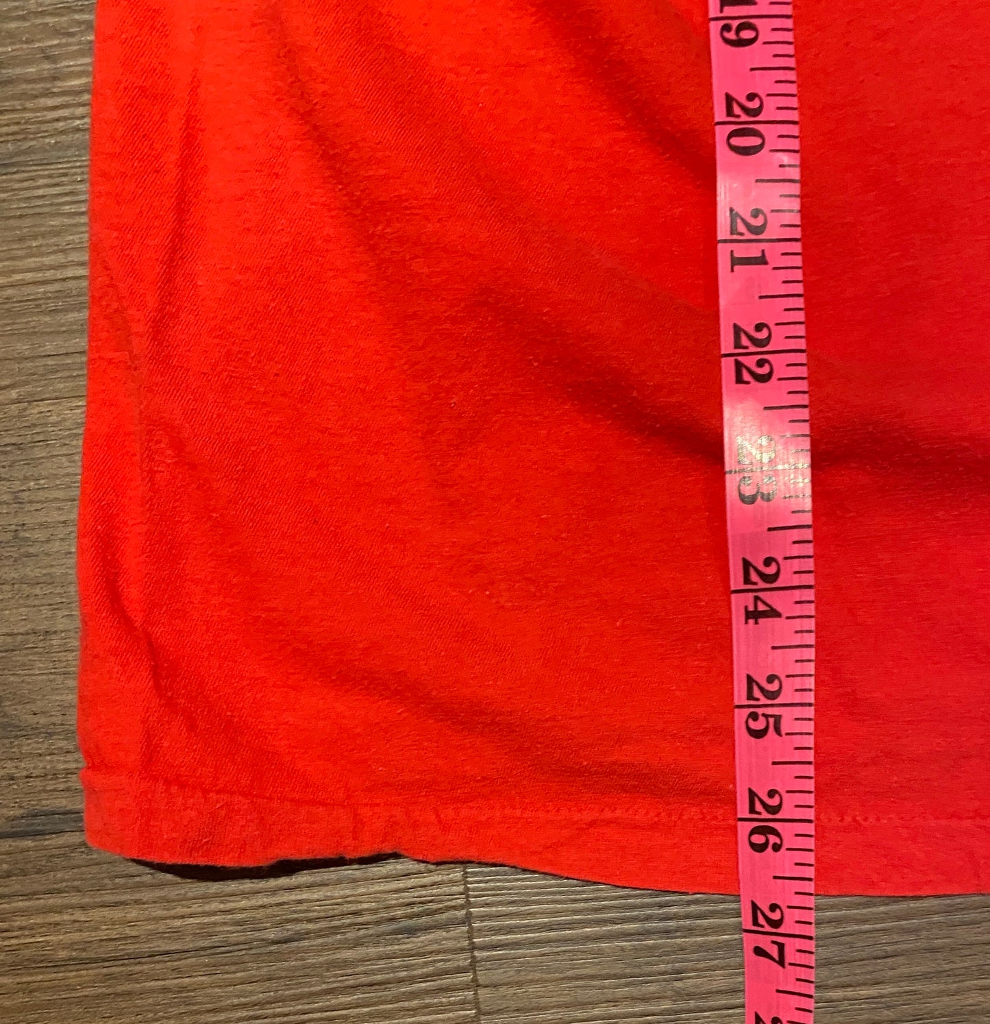 Boca Authentic Graphic Tee | Size Large | Vintage 1990s Single Stitch Tourist Red T-Shirt | Volleyball & Palm Trees | Free Shipping to USA |