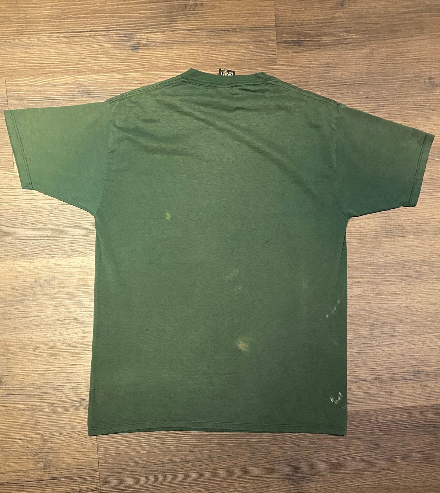 Disney Mickey Mouse Florida Graphic Tee | Size Large | Vintage 2000s Promotional Disney Cartoon Green T-Shirt |