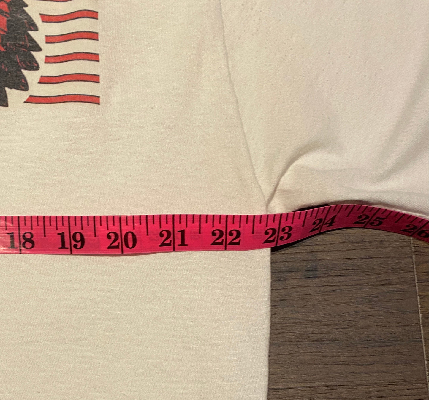 Indians High School Graphic Tee | Size XL | Vintage 1990s Promotional Tourist Long Sleeve White T-Shirt | Free Shipping to USA |