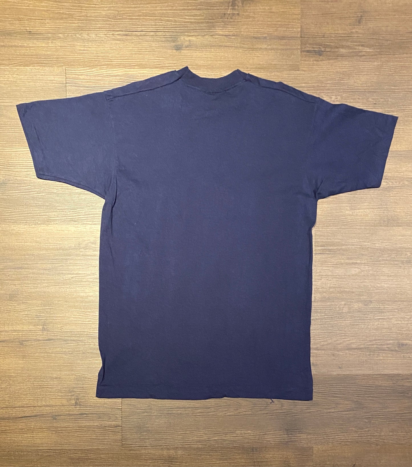 Adidas Equipment Embroidered Graphic Tee | Size Large | Vintage 1990s Retro Adidas Blue T-Shirt | Made in Canada | Free Shipping to USA |