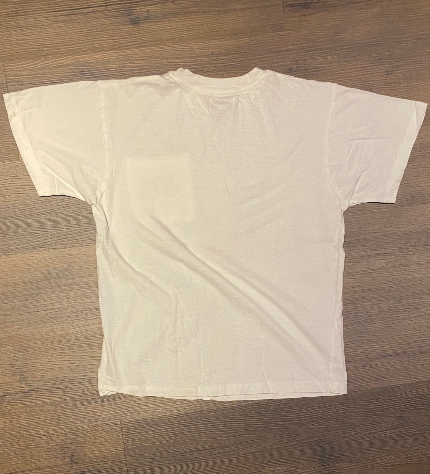 Club Nautique Embroidered Graphic Tee | Size Medium | Vintage 1990s Sailing & Powerboating White T-Shirt |