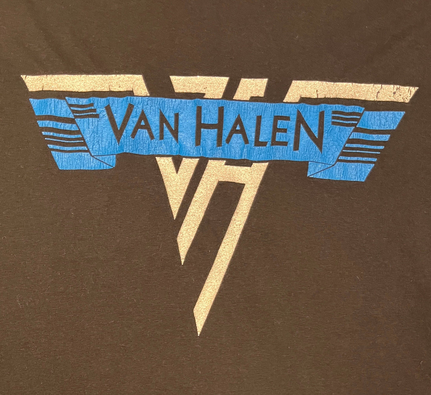 Van Halen Reunion Tour 2007-2008 Graphic Tee | Size Medium | Vintage 2000s Heavy Metal Band Black T-Shirt | Free Shipping to USA |