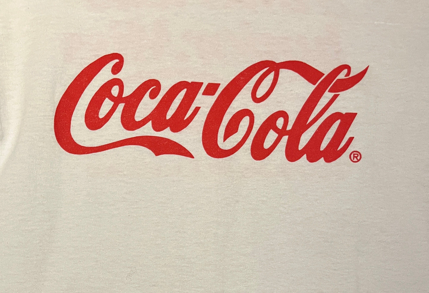 Coca-Cola America's Junior Miss Graphic Tee | Size Medium | Vintage 1990s Promotional White T-Shirt | Free Shipping to USA|