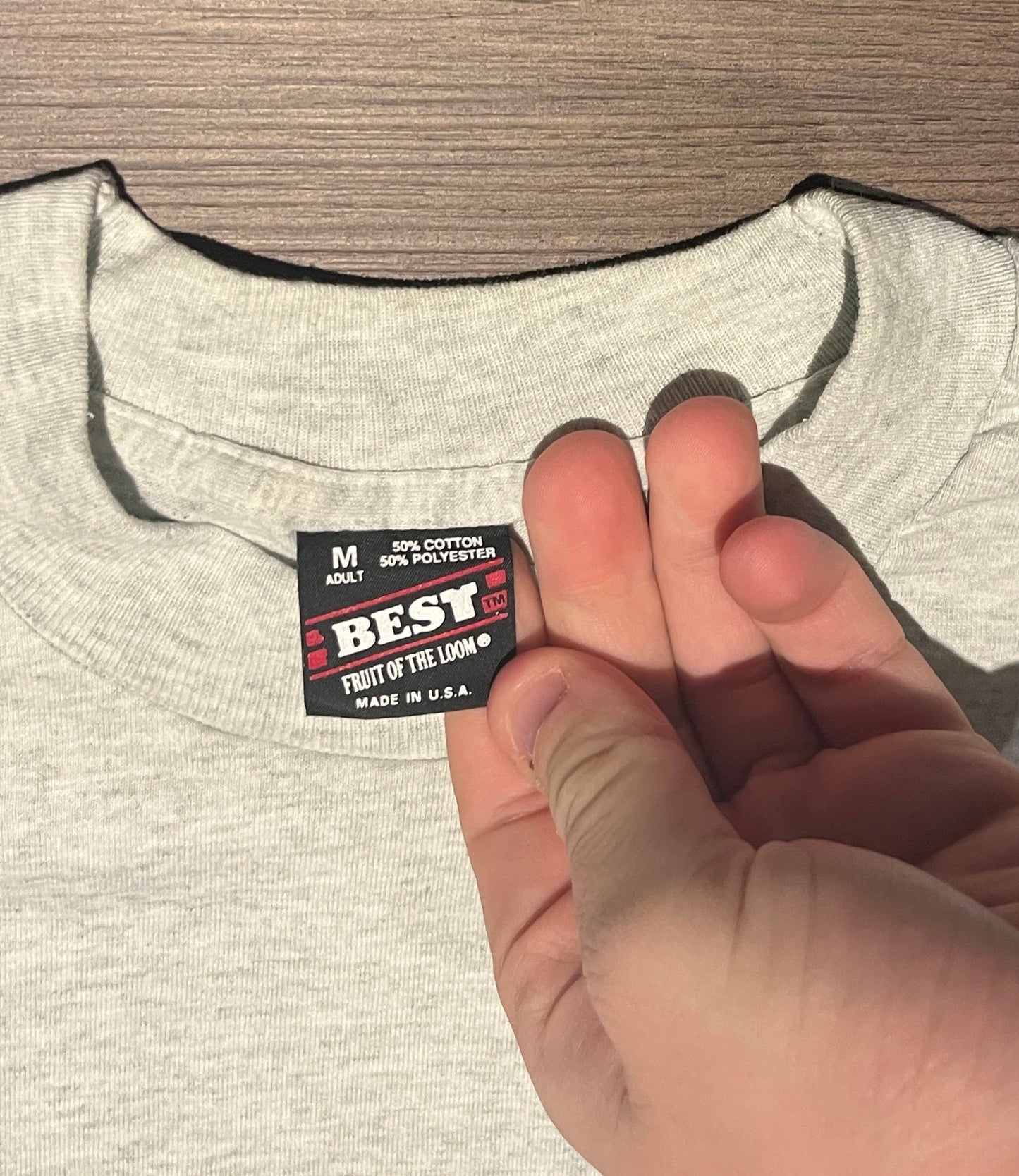 Country Fest '94 Graphic Tee | Size Medium | Vintage 1990s Single Stitch Country Music Grey T-Shirt |
