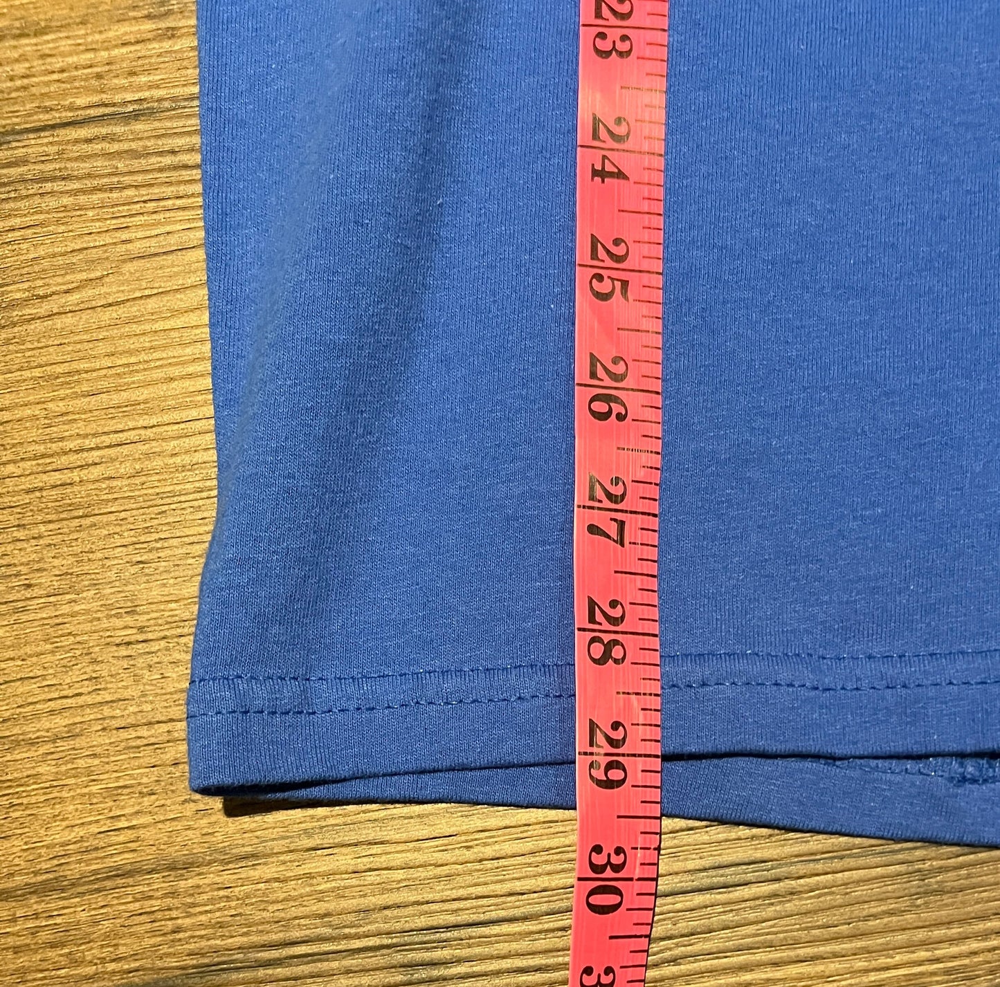 Route 66 Las Vegas Graphic Tee | Size Large | Vintage 1990s Promotional Tourist Blue T-Shirt | Free Shipping to USA |