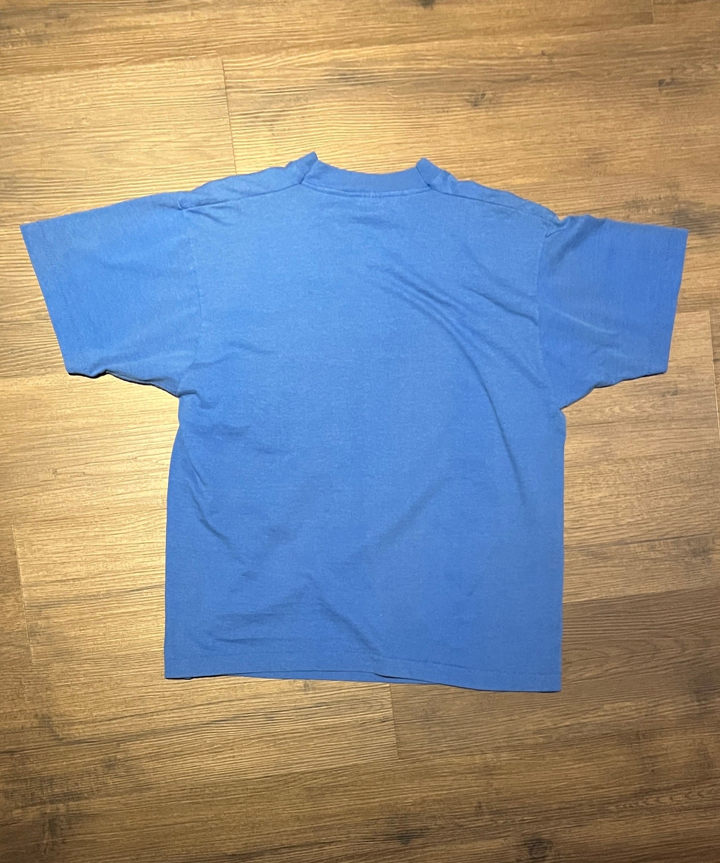 West High Band High School Graphic Tee | Size Large | Vintage 1990s Blue Single Stitch T-Shirt | Made in USA | Free Shipping to USA |
