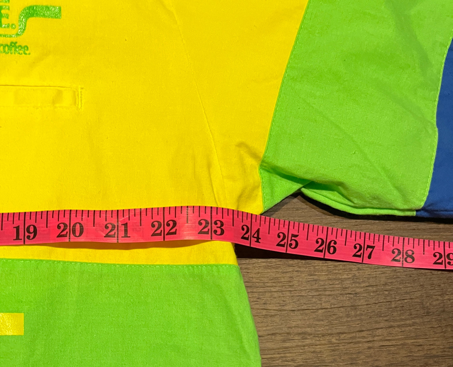 Nescafe It's What The World Calls Coffee Graphic Tee | Size X-Large | Vintage 1990s Button Down Yellow T-Shirt | Free Shipping to USA |