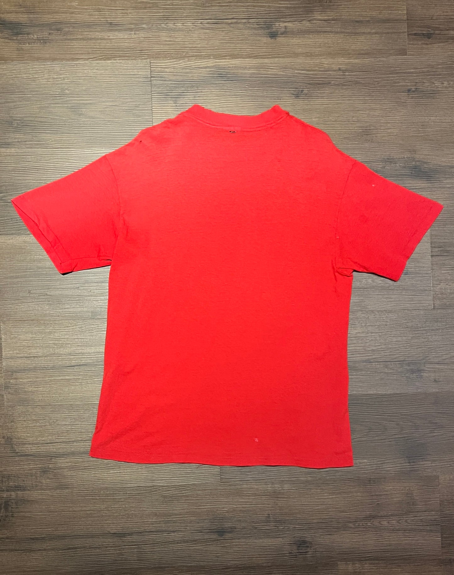 San Diego Zoo Giant Pandas Graphic Tee | Size Large | Vintage 1990s Single Stitch Promotional Red T-Shirt | Free Shipping to USA|