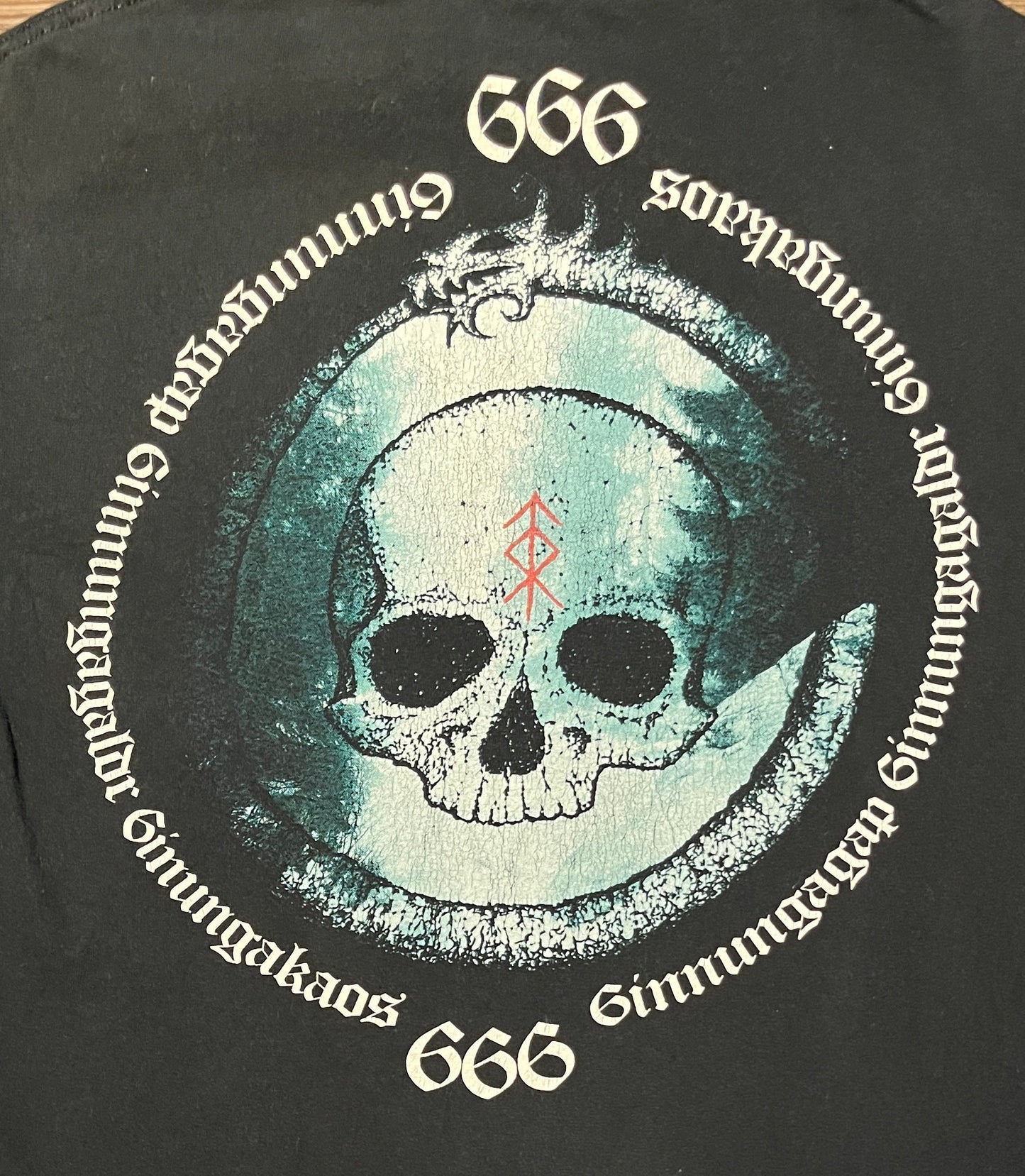 666 Heavy Metal / Death Metal Graphic Tee | Size Medium | Vintage 2000s Heavy Metal Band Music Black T-Shirt | Free Shipping to USA |