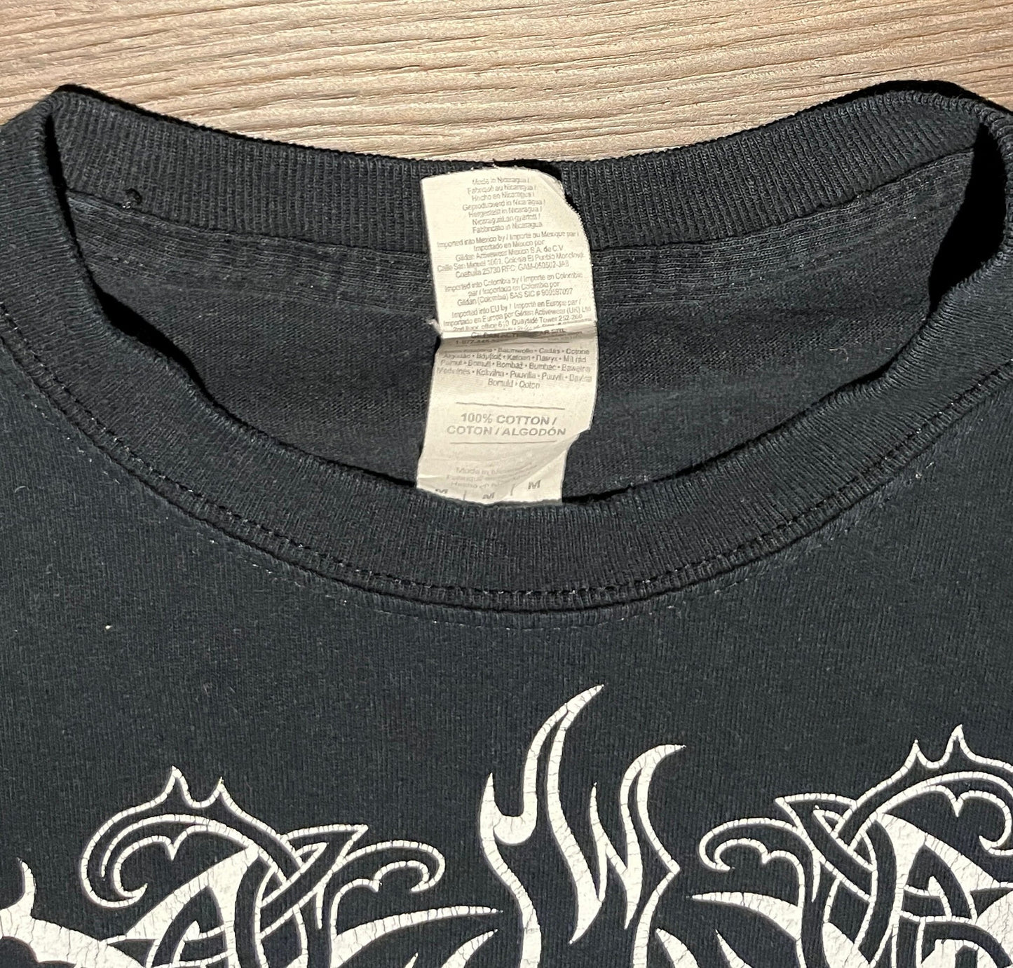 666 Heavy Metal / Death Metal Graphic Tee | Size Medium | Vintage 2000s Heavy Metal Band Music Black T-Shirt | Free Shipping to USA |