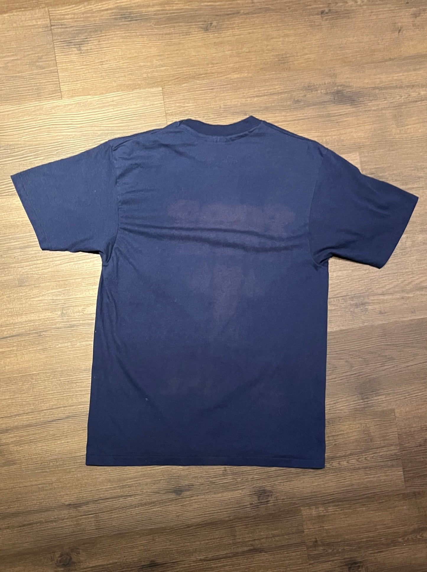 Colt Plumbing Co., Inc. Graphic Tee | Size Large | Vintage 1990s Promotional Single Stitch Blue T-Shirt | Free Shipping to USA |