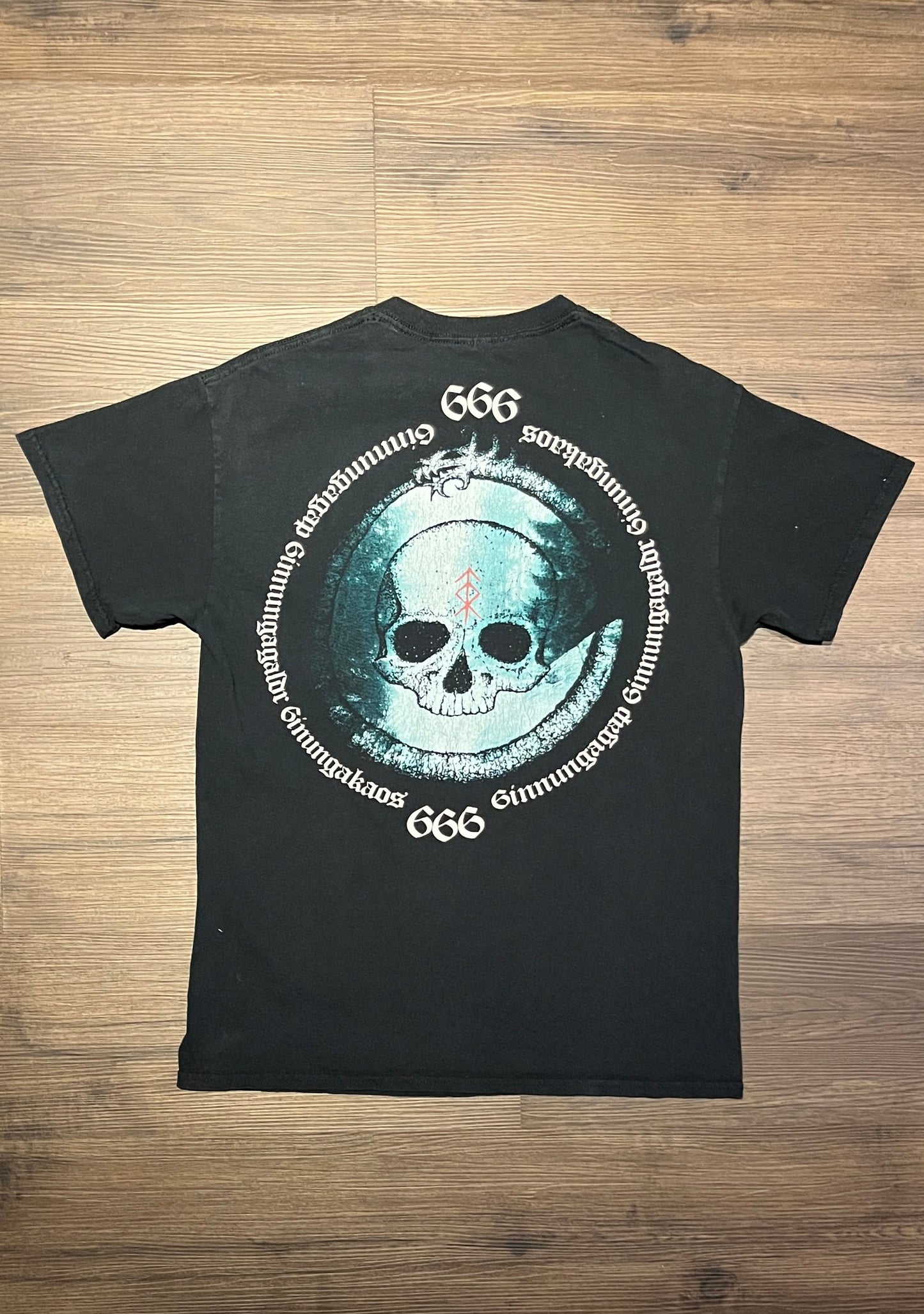 666 Heavy Metal / Death Metal Graphic Tee | Size Medium | Vintage 2000s Heavy Metal Band Music Black T-Shirt | Free Shipping to USA |