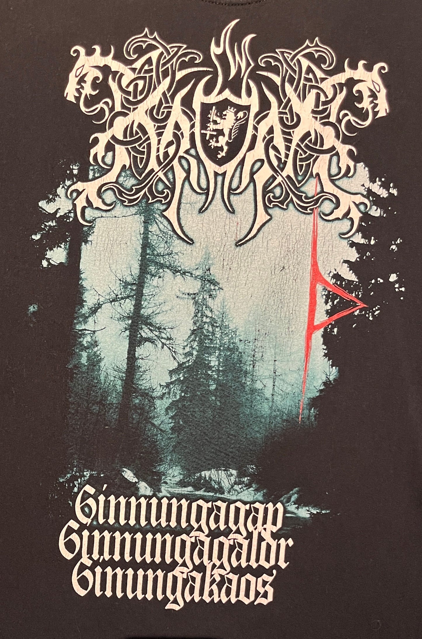 666 Heavy Metal / Death Metal Graphic Tee | Size Medium | Vintage 2000s Heavy Metal Band Music Black T-Shirt | Free Shipping to USA |
