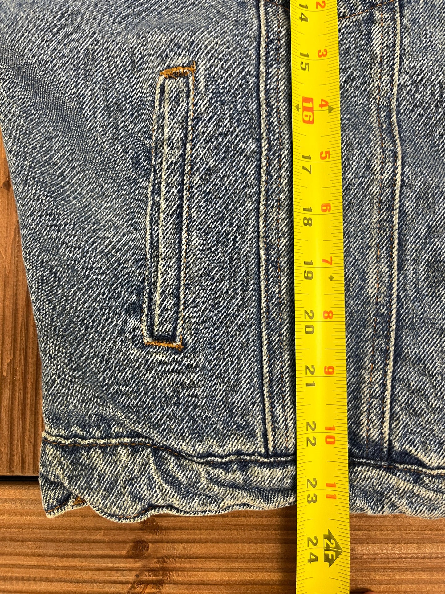 Genuine Sonoma Jean Company Blue Denim Jacket | Size Small | Vintage 1990s Blue Jean Trucker Jacket | Made in USA |