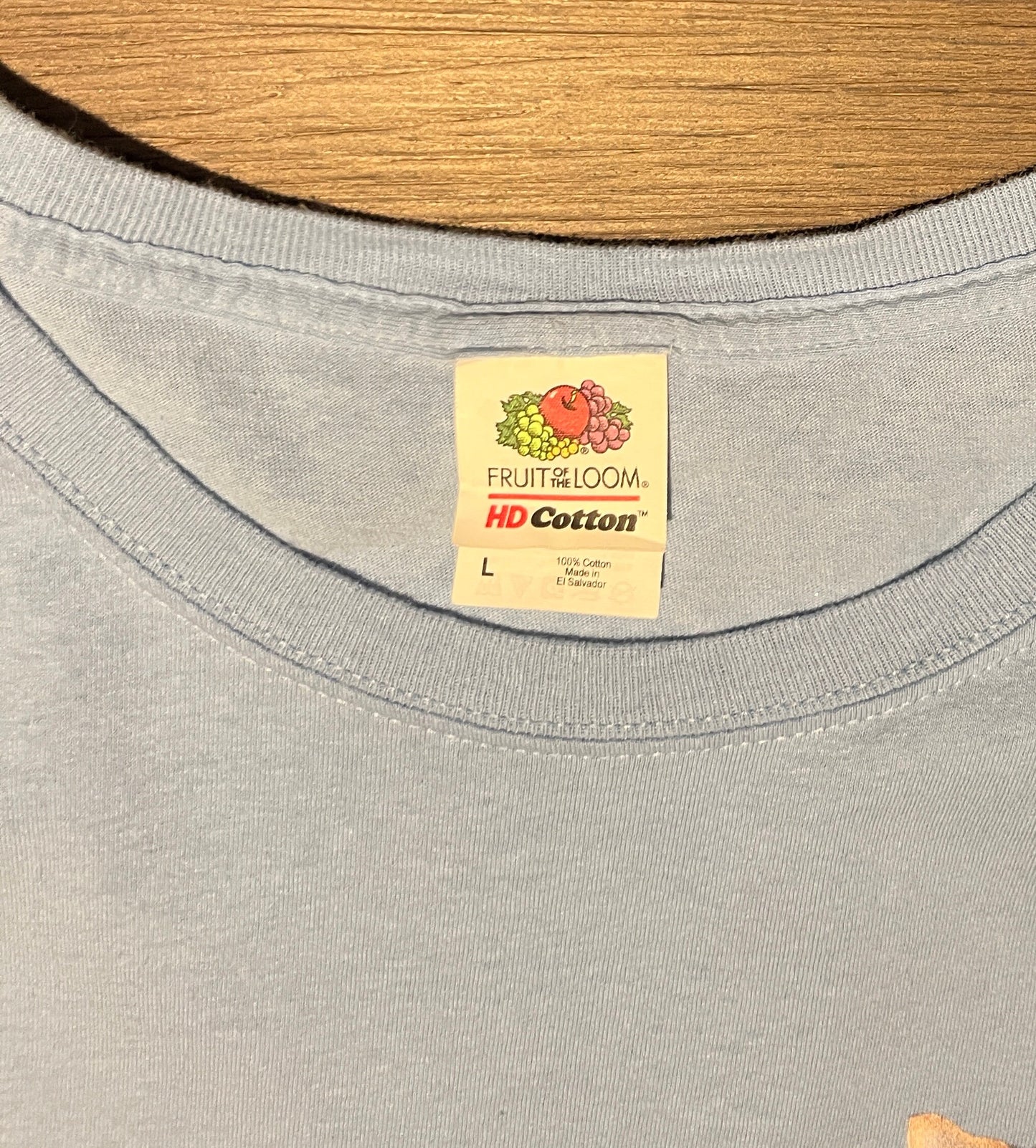 Chihuahua Pocket Graphic Tee | Size Large | Vintage 2000s Cute Animal Dog Blue T-Shirt | Free Shipping to USA |