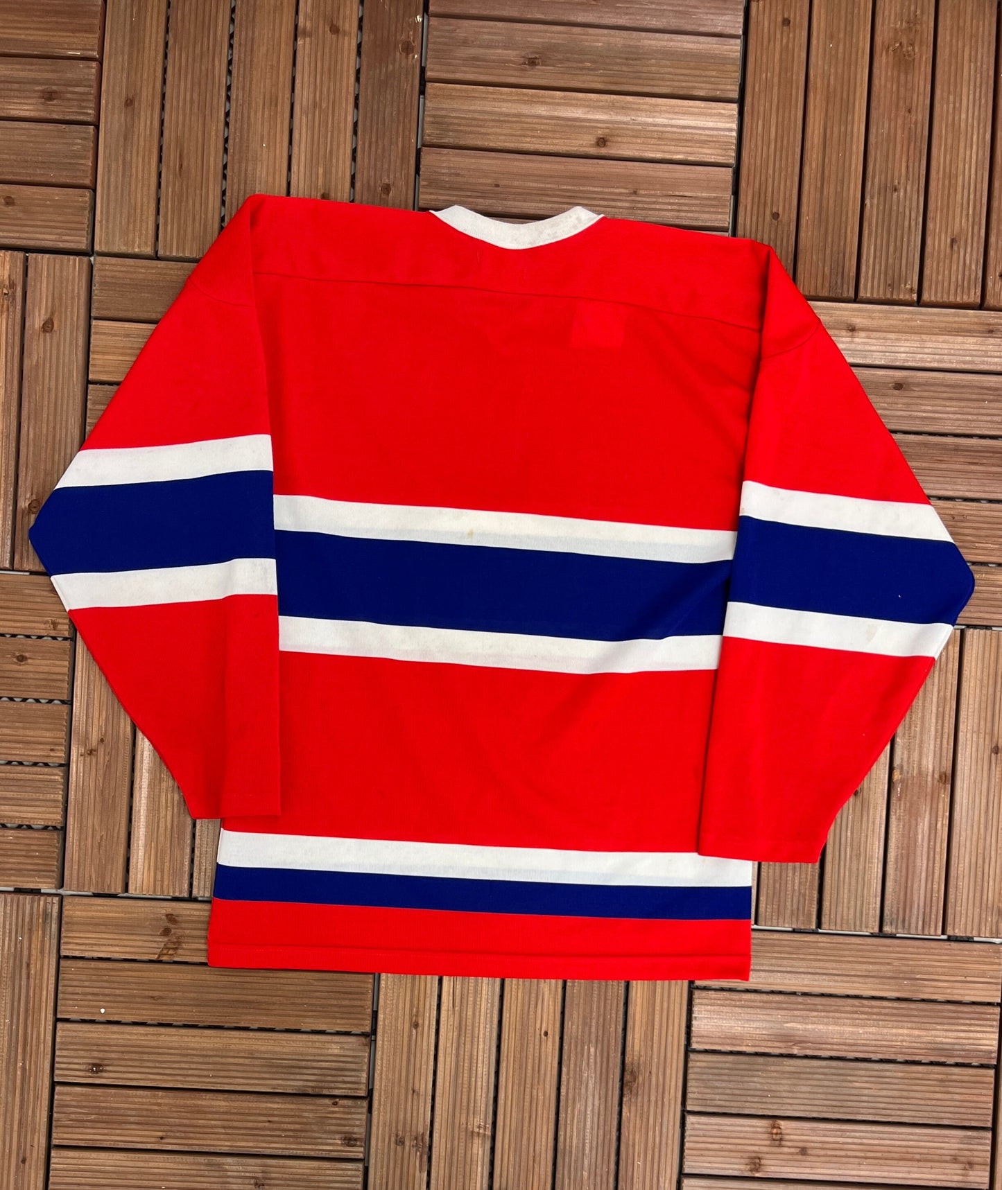 Montreal Canadiens Hockey Jersey | Size Medium | Vintage 1980s Maska Superfil NHL Hockey Jersey |
