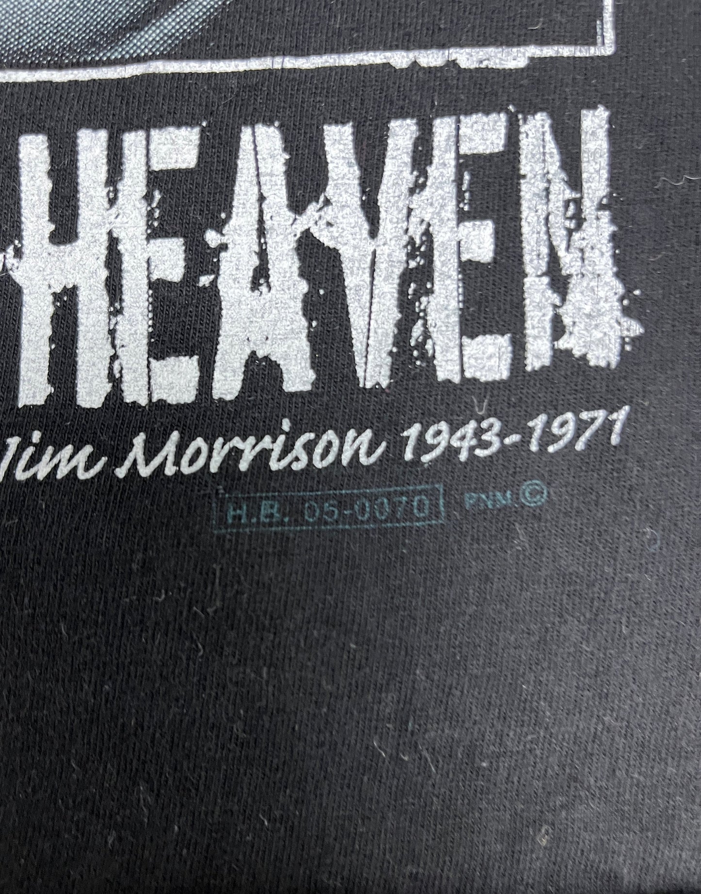 Music Legends They All Met In Heaven Graphic Tee | Size Medium | Vintage 2000s Music Promotional Black T-Shirt |