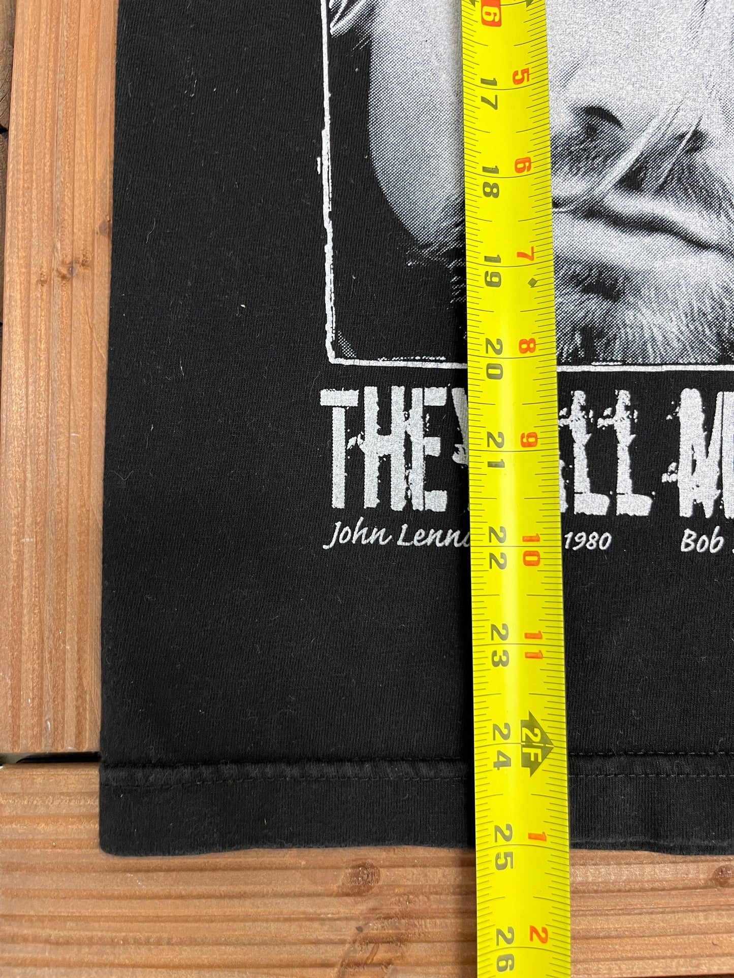 Music Legends They All Met In Heaven Graphic Tee | Size Medium | Vintage 2000s Music Promotional Black T-Shirt |