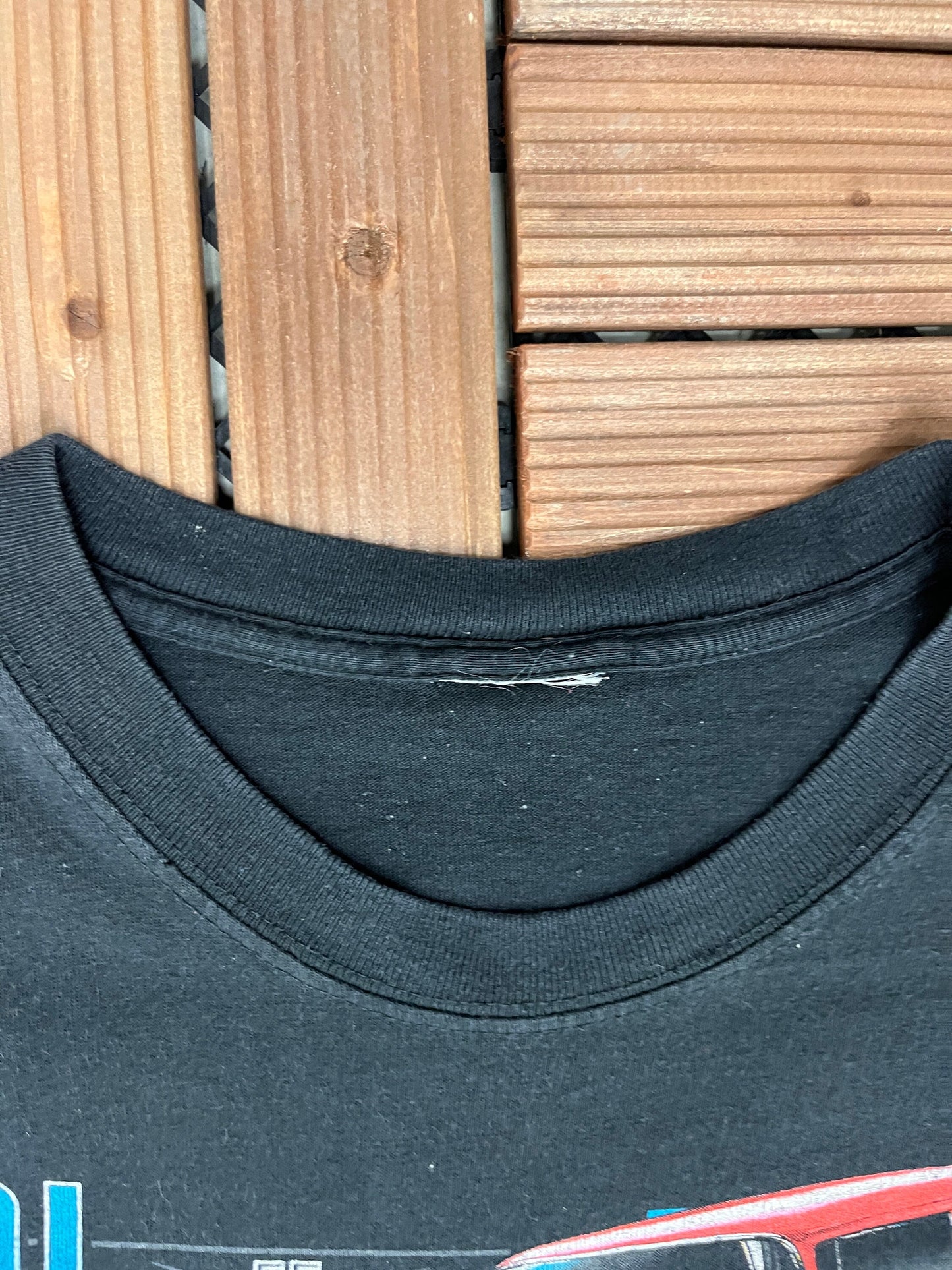 Chevrolet Tri-Five Graphic Tee | Size X-Large | Vintage 2000s Old School Muscle Car Promotional Chevy Black T-Shirt | Free Shipping to USA |