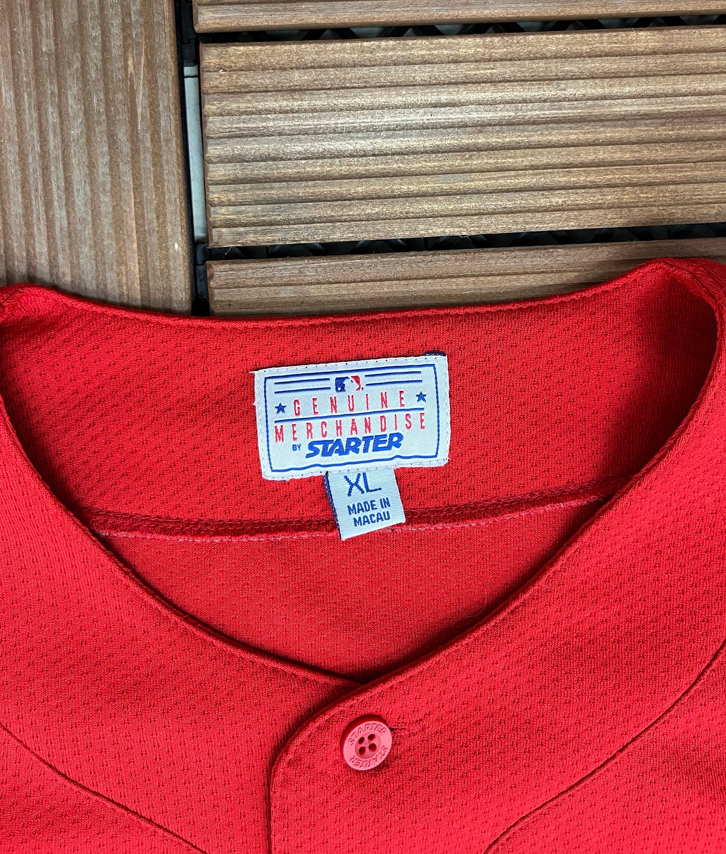 St. Louis Cardinals Starter Baseball Jersey | Size X-Large | Vintage 1990s MLB Baseball Red Jersey |