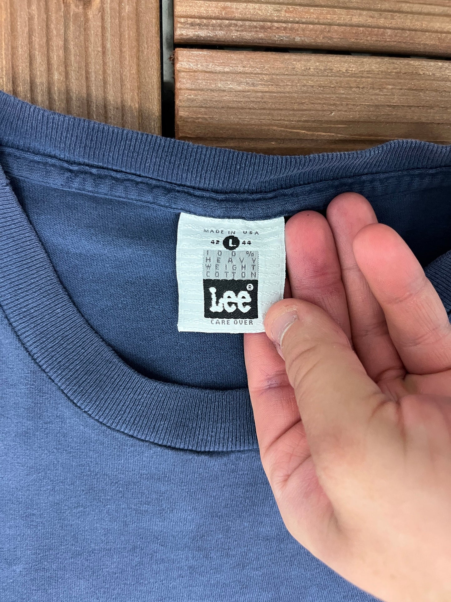 Boyne City, Michigan Graphic Tee | Size Large | Vintage 1990s Promotional Tourist Blue T-Shirt |