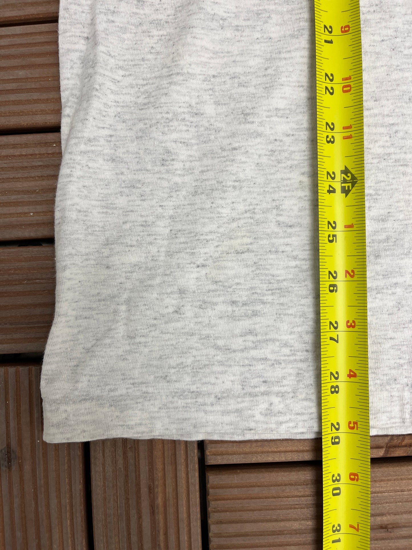 Iowa Embroidered Tourist Graphic Tee | Size XX-Large | Vintage 1990s Tourist Heather Grey T-Shirt | Made in USA | Free Shipping to USA |