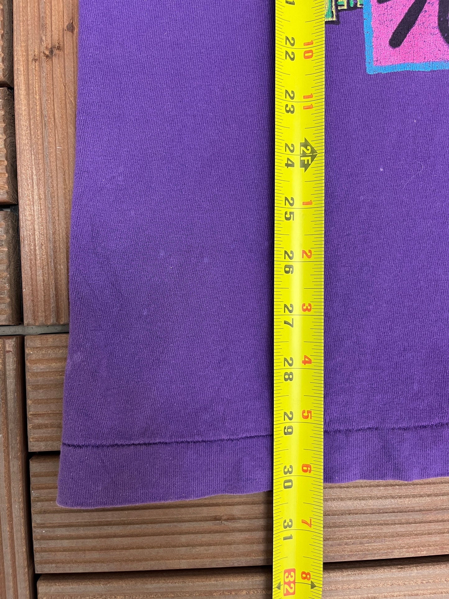 Cayman Islands Surf Patrol Graphic Tee | Size X-Large | Vintage 1990s Tourist Promotional Purple T-Shirt |