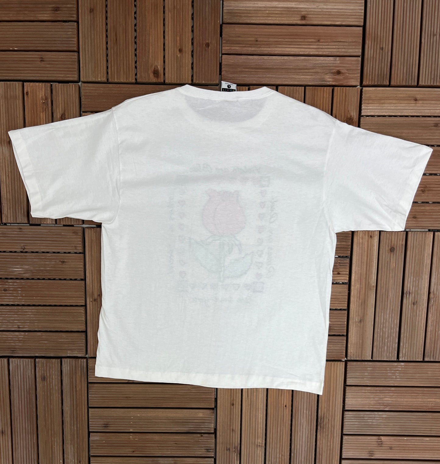 Mothers Are Special... We Love You! Graphic Tee | Size Large | Vintage 2000s Cute Family White T-Shirt | Free Shipping to USA |
