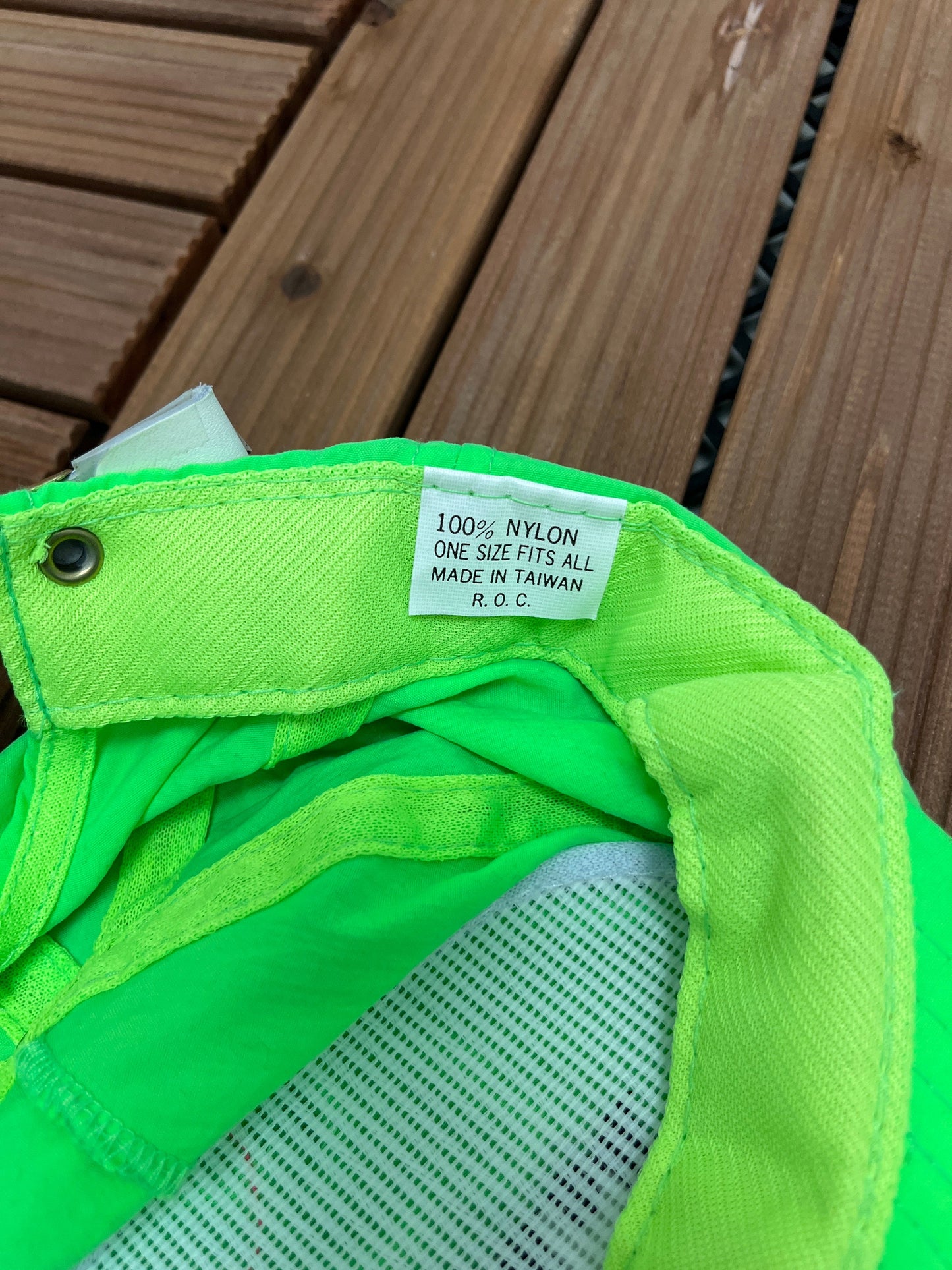 Ray Murray Inc Gas Supplier Graphic Hat | One Size With A Metal Clasp | Vintage 1990s Promotional Green Cap |