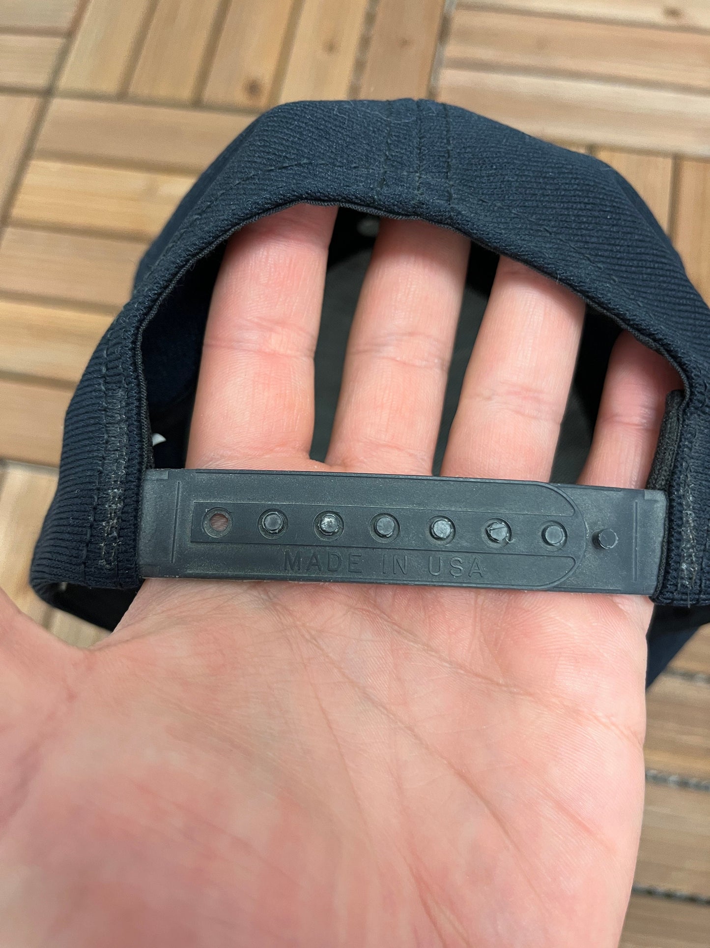 U.S. Army Veteran Patch Graphic Hat | One Size With A Snap Back | Vintage 1990s Promotional Black Cap | Made in USA |