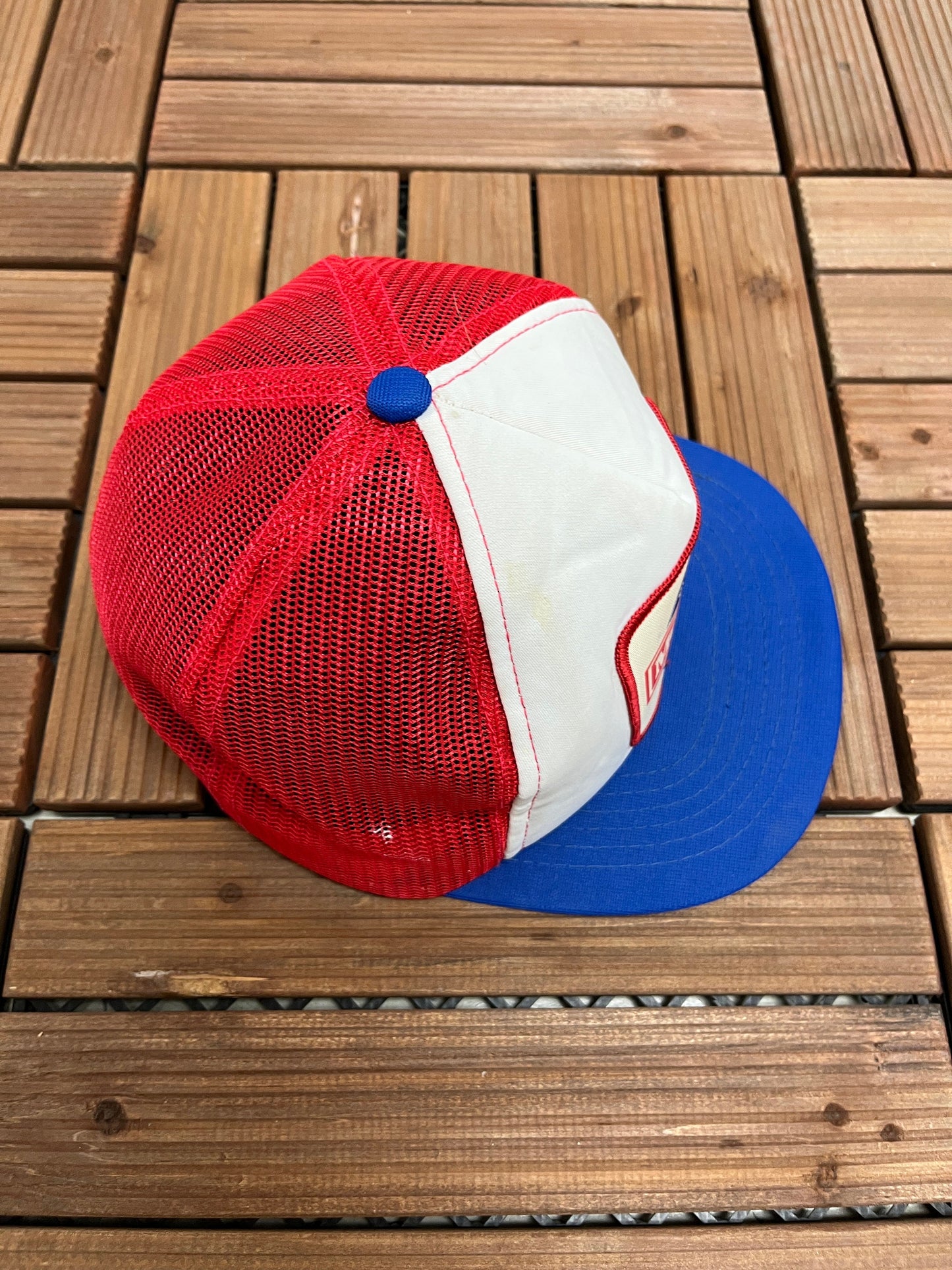 Mother's Restaurant Pizza & Pasta Graphic Hat | Adjustable With Snap Back | Vintage 1990s Promotional Trucker Cap |