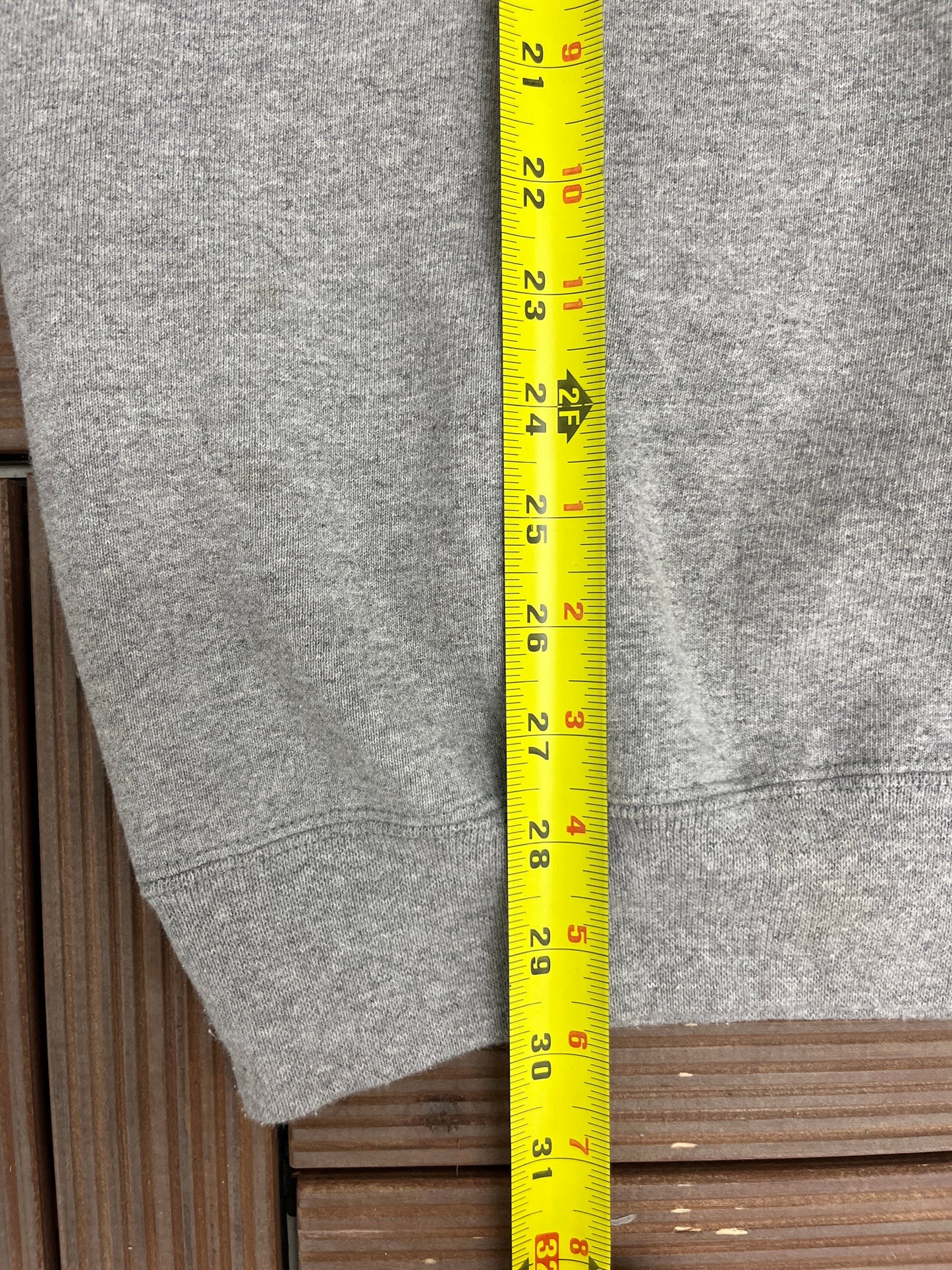 Centurion Wrestling Embroidered Graphic Crewneck | Size X-Large | Vintage 1990s Promotional Grey Sweater |