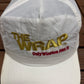 The Wrap Only Winston Has It Graphic Hat | Snap Back | Vintage 1990s White Promotional Cap |