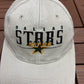 Dallas Stars Spell Out Graphic Hat | Snap Back Back | Vintage 2000s NHL Hockey Starter Beige Cap |