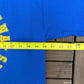 West Feliciana Navy Saints Graphic Tee | Size Large | Vintage 1990s Single Stitch Blue T-Shirt |