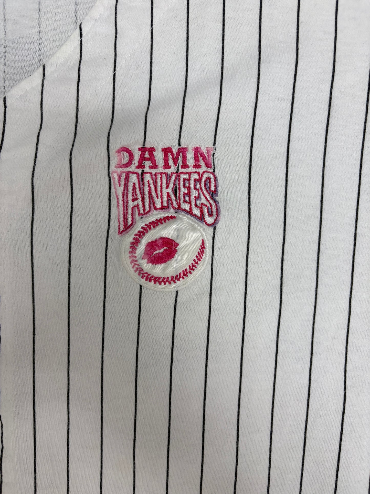 Damn Yankees Joe Hardy Baseball Jersey | Size X-Large | Vintage 1990s Promotional White Jersey |
