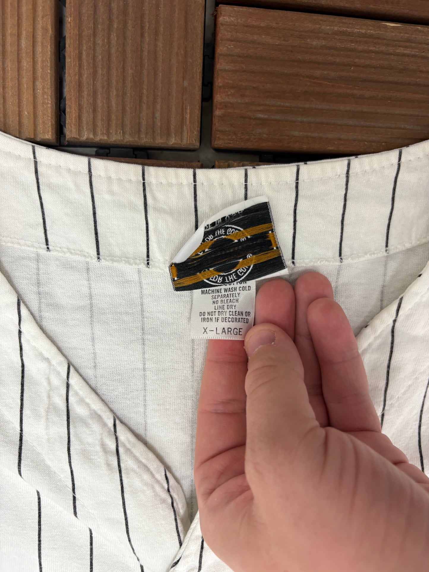 Damn Yankees Joe Hardy Baseball Jersey | Size X-Large | Vintage 1990s Promotional White Jersey |