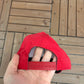 Wisconsin Badgers Embroidered Graphic Hat | Snap Back | Vintage 2000s College Sports Red Cap |