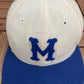 Montreal Royals Graphic Hat | Size 7 1/8 | Vintage 1990s MiLB Baseball White Cap |