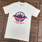 Cincinnati Reds All-Star Game 1988 Graphic Tee | Size Small | Vintage 1980s MLB Baseball White T-Shirt |