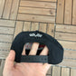 Team Character Talladega 2000 Graphic Hat | Snap Back | Vintage 2000s Racing Black Cap |