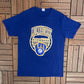 Milwaukee Brewers Graphic Tee | Size Large | Vintage 1980s MLB Baseball Blue T-Shirt |