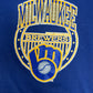 Milwaukee Brewers Graphic Tee | Size Large | Vintage 1980s MLB Baseball Blue T-Shirt |