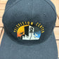 ABC Television Center Embroidered Graphic Hat | Snap Back | Vintage 1990s Promotional Black Cap |