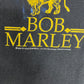 Bob Marley Legend Graphic Tee | Size Small | Vintage 2000s Promotional Reggae Music Black T-Shirt |