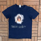 Taylor Swift The 1989 World Tour Graphic Tee | Size Medium | Pop Musician Blue T-Shirt |