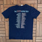 Taylor Swift The 1989 World Tour Graphic Tee | Size Medium | Pop Musician Blue T-Shirt |