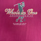 Whole In One Colossians 2:10 Graphic Tee | Size Large | Vintage 2000s Religion Red T-Shirt |