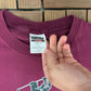 Whole In One Colossians 2:10 Graphic Tee | Size Large | Vintage 2000s Religion Red T-Shirt |